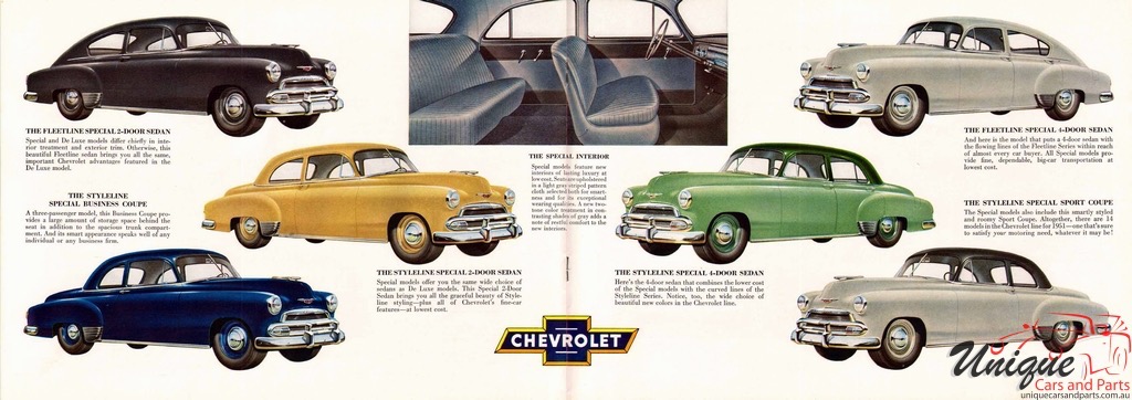 1951 Chevrolet Full-Line Brochure Page 6